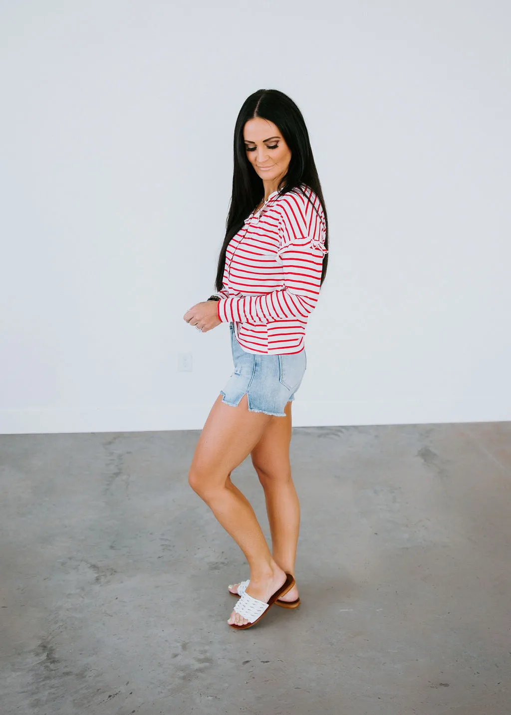 Addie Striped Top