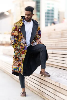 African Summer Parka In Patchwork