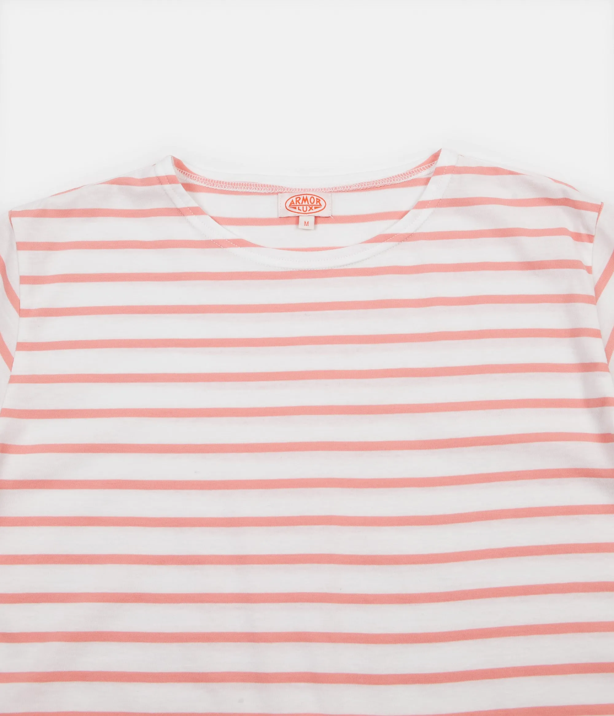 Armor Lux Breton Sailor Striped T-Shirt - Milk / Power