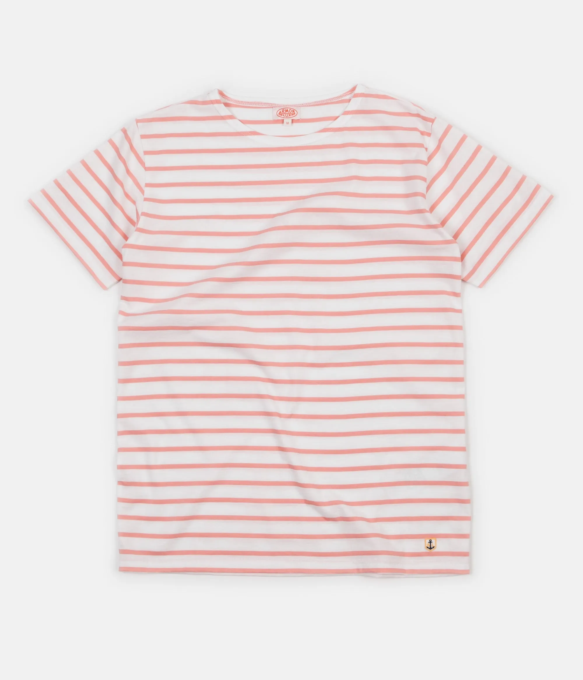 Armor Lux Breton Sailor Striped T-Shirt - Milk / Power