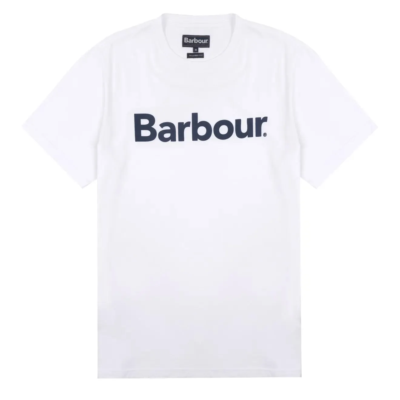 Barbour Logo T-Shirt White