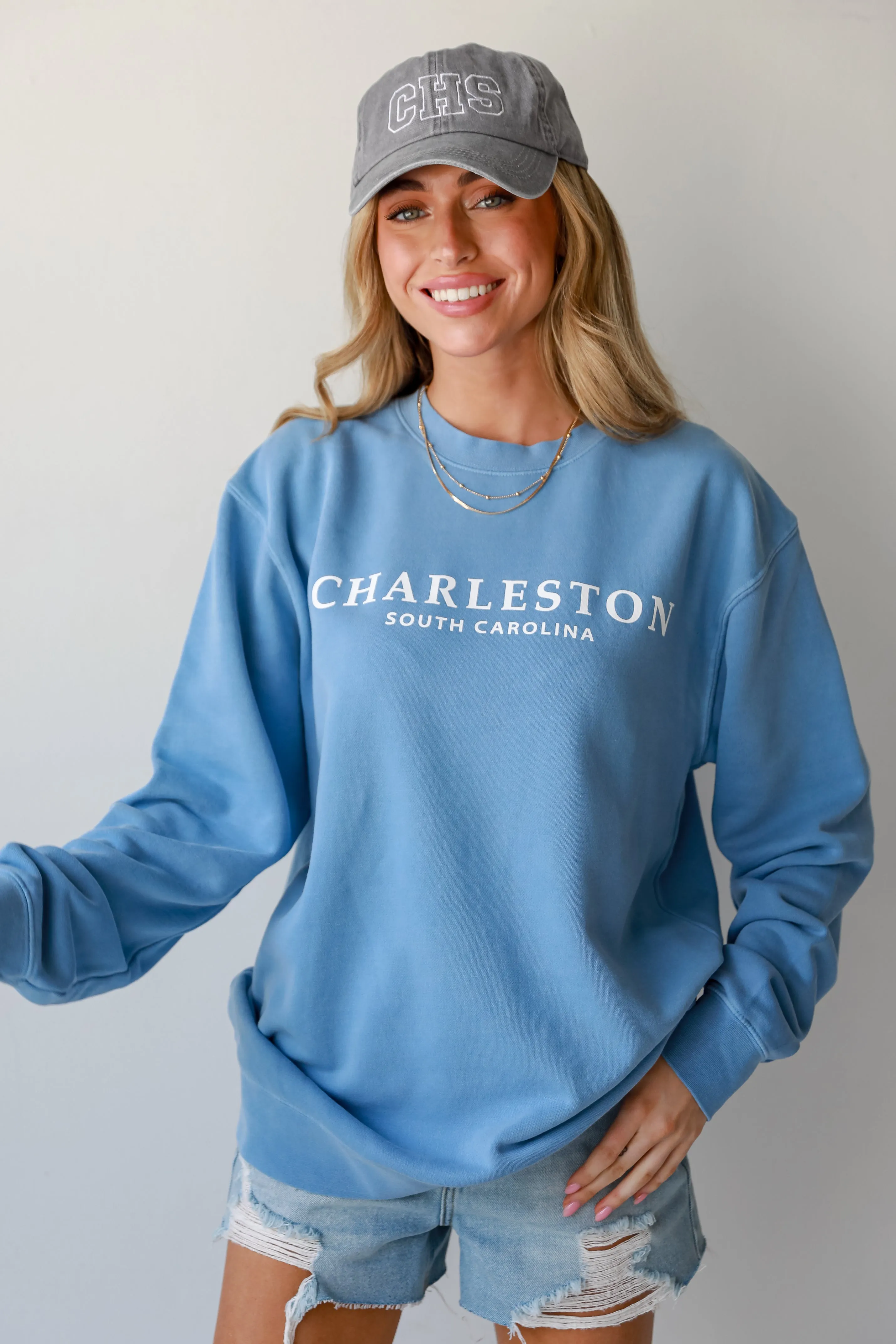 Blue Charleston South Carolina Sweatshirt