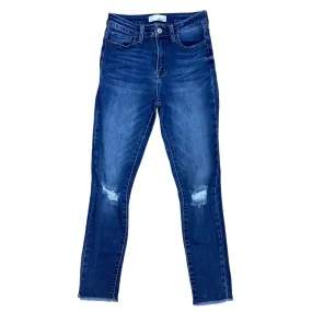 Blue Denim Jeans Skinny Vervet, Size 2