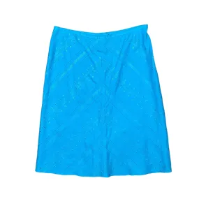 Blue Skirt Mini & Short Ann Taylor, Size 10