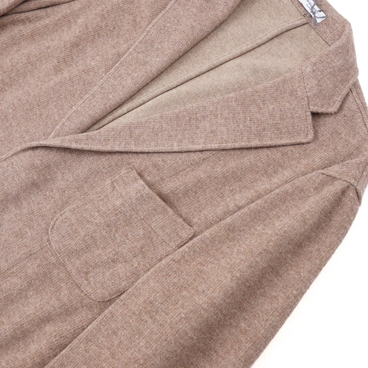 Lightweight Unlined Knit Wool Blazer for Men - Boglioli