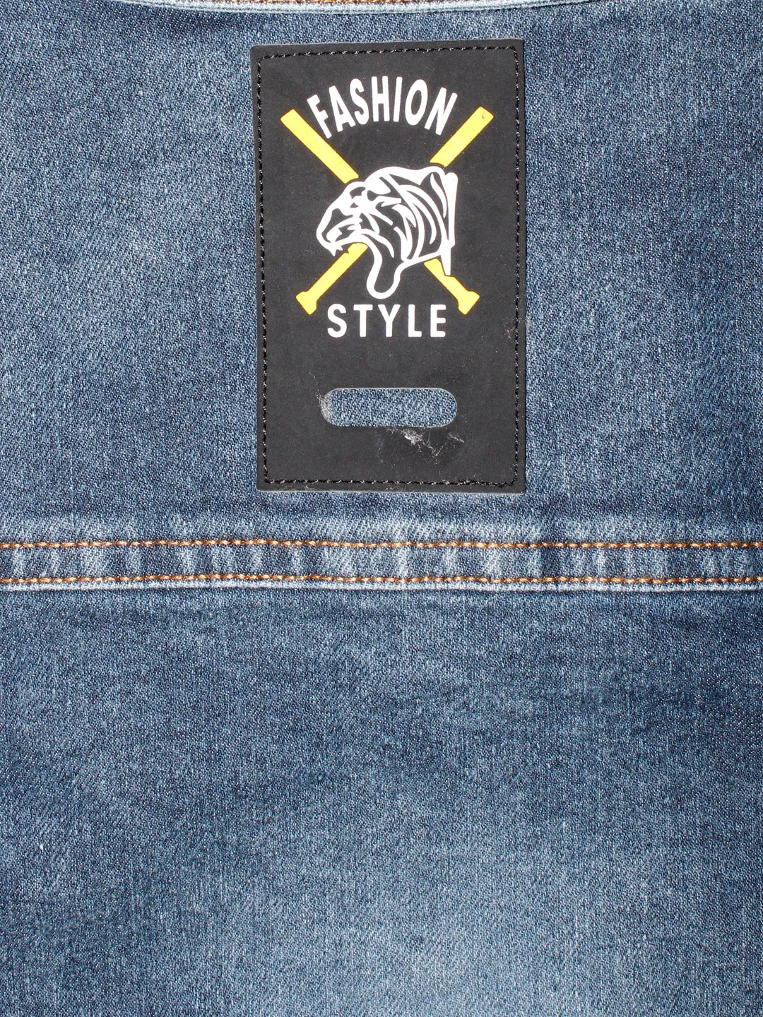 Boys Denim Jacket With Badge