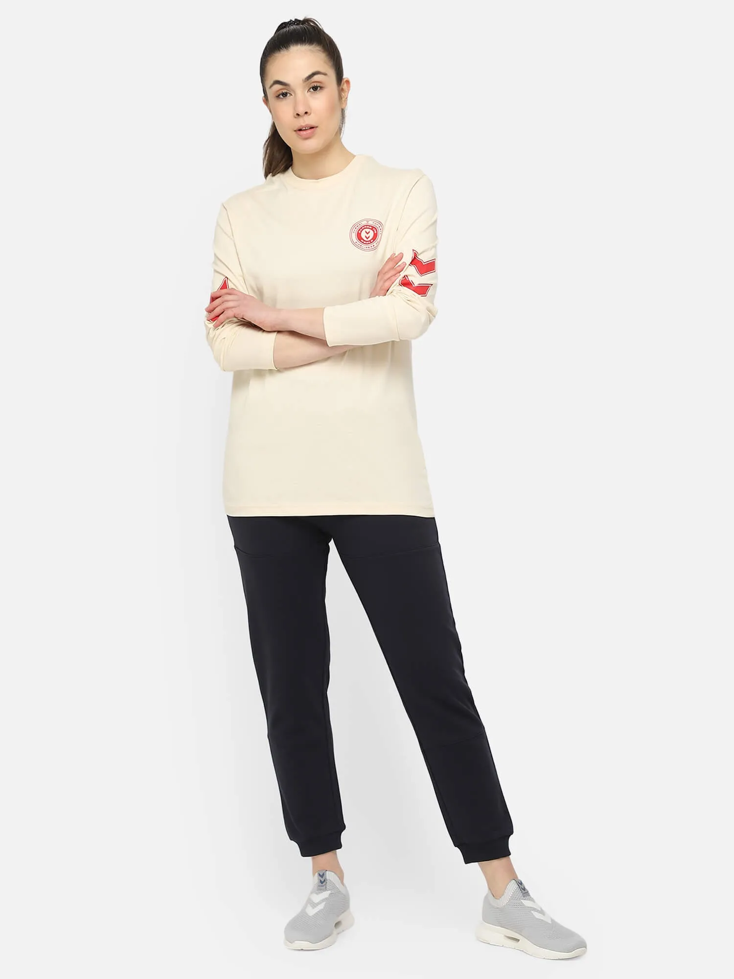 Daniel Women Cotton White T-Shirt