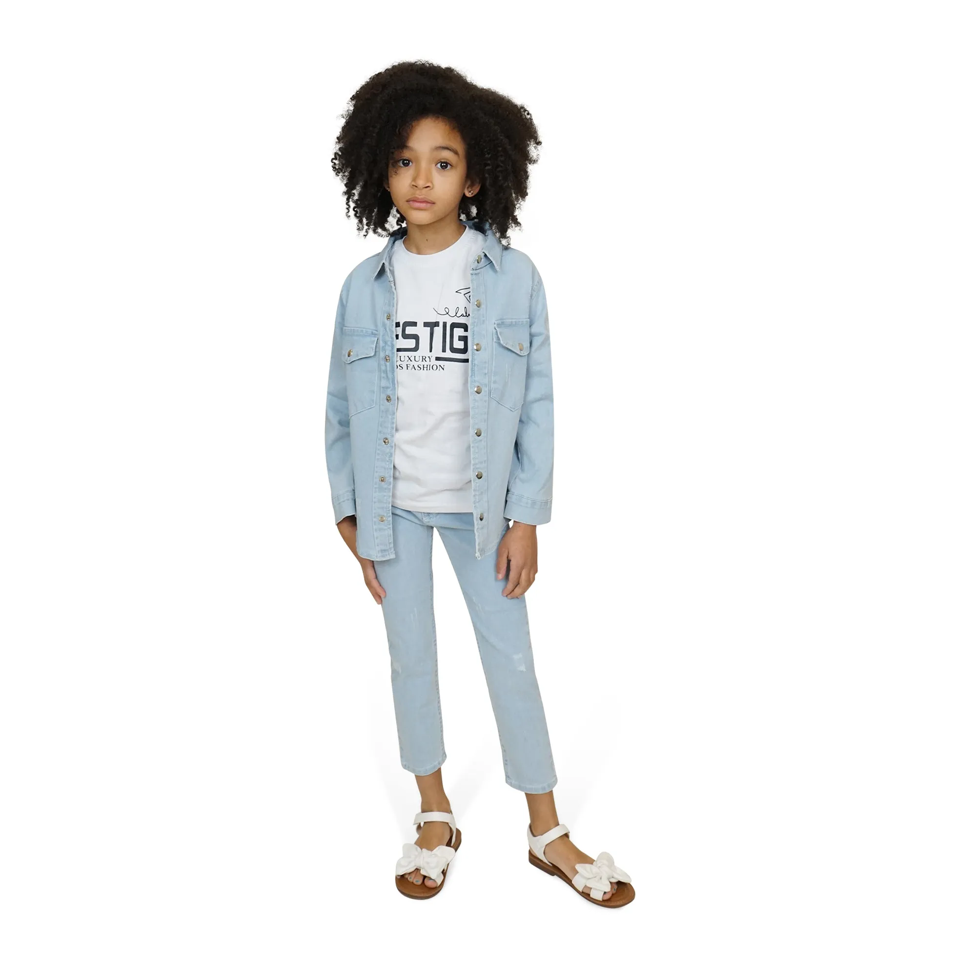 Denim Diana Girls Denim Set