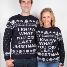 Funny Christmas Sweater Last Christmas