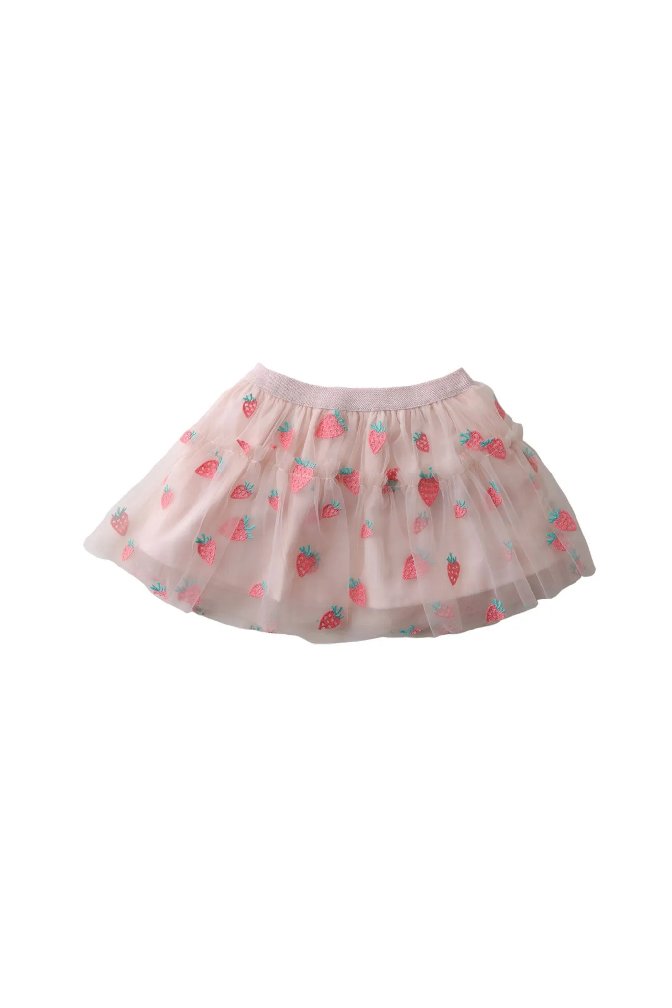Gingersnaps Strawberry Tulle Skirt Set