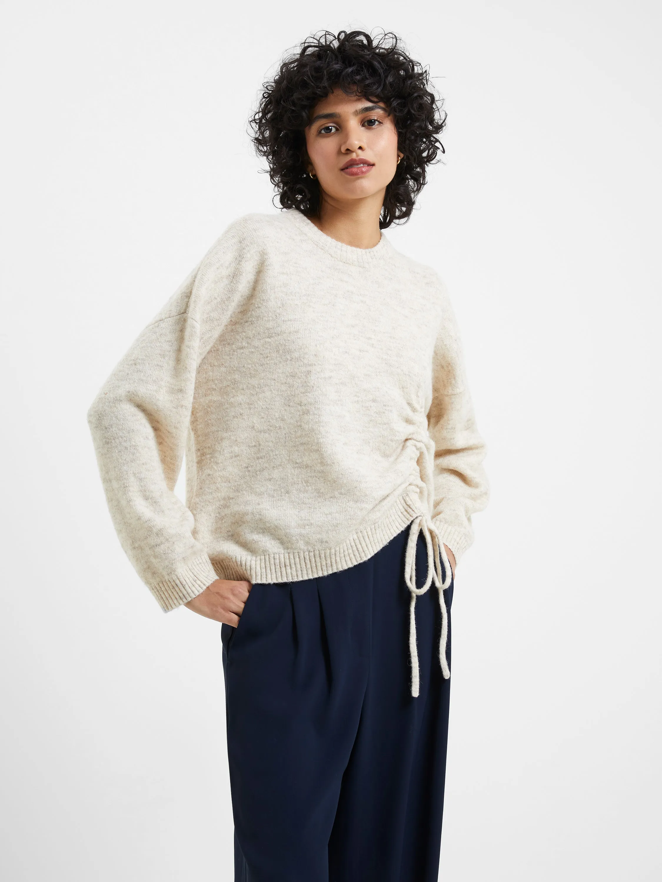 Kezia Scrunch Tie Sweater