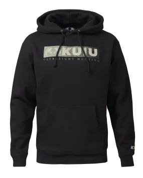 KUIU Distressed Logo Hoodie | Black