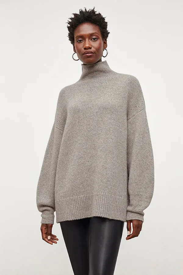 Lea Sweater - Plush Cashmere :: Stormcloud