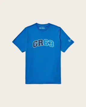 Mens George Russell Logo Tee Blue