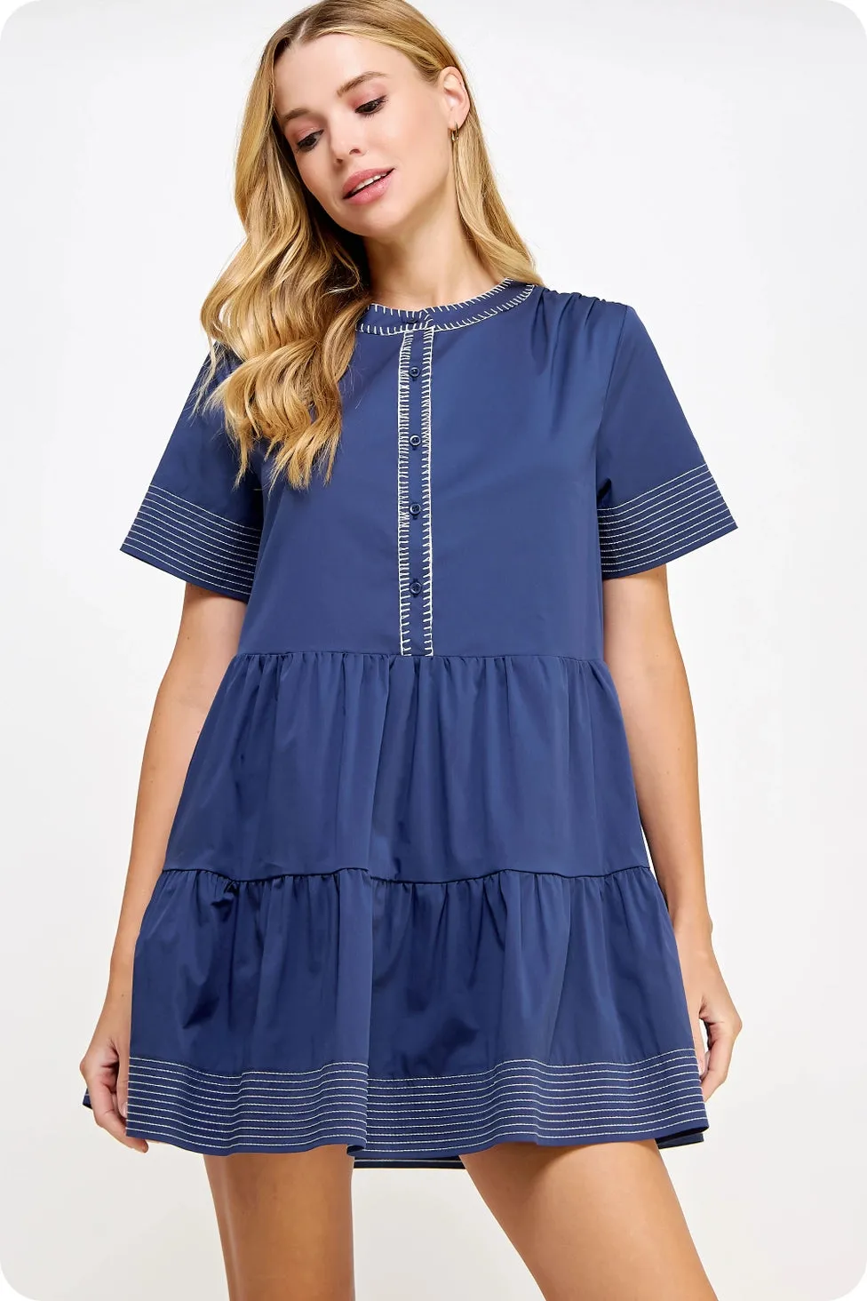 Molly Tiered Mini Dress