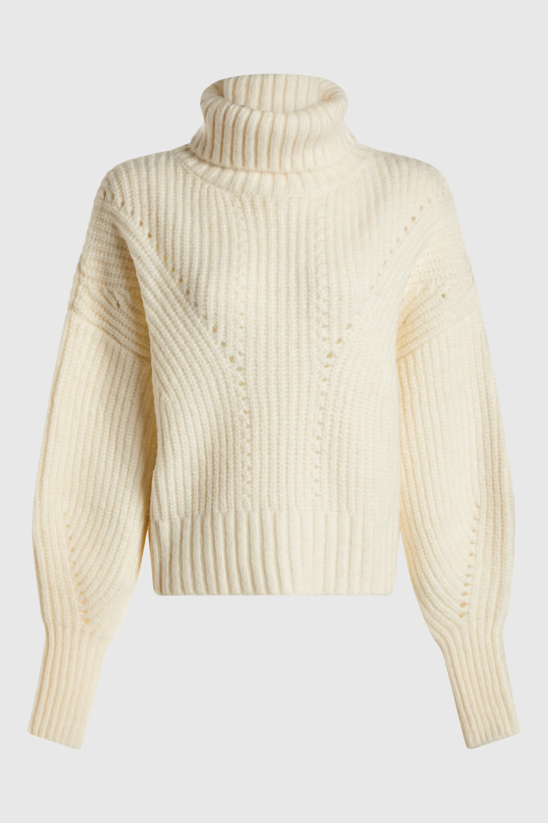 Rogan Cropped Knit - Egret