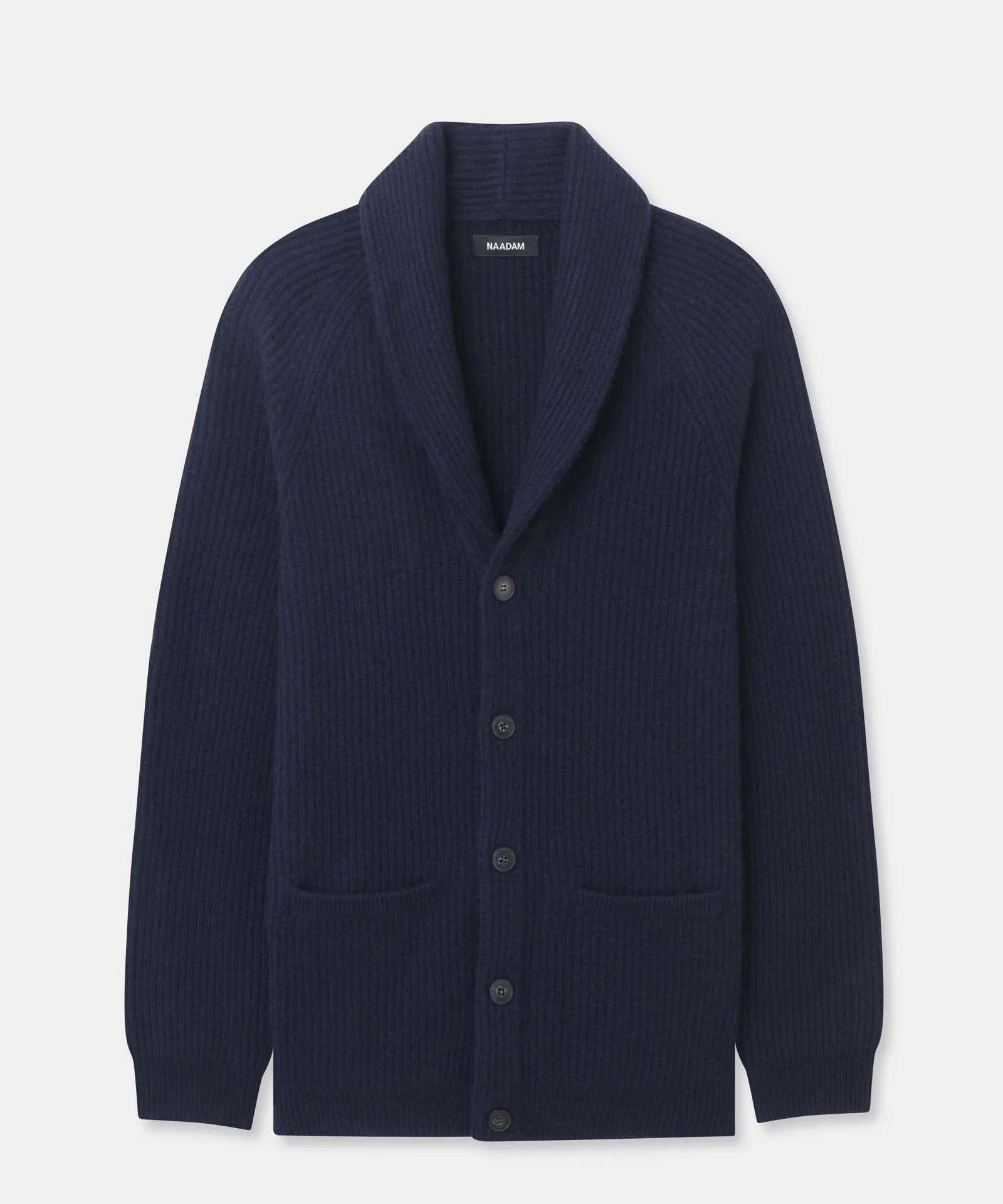 Super Luxe Cashmere Fisherman Shawl Cardigan