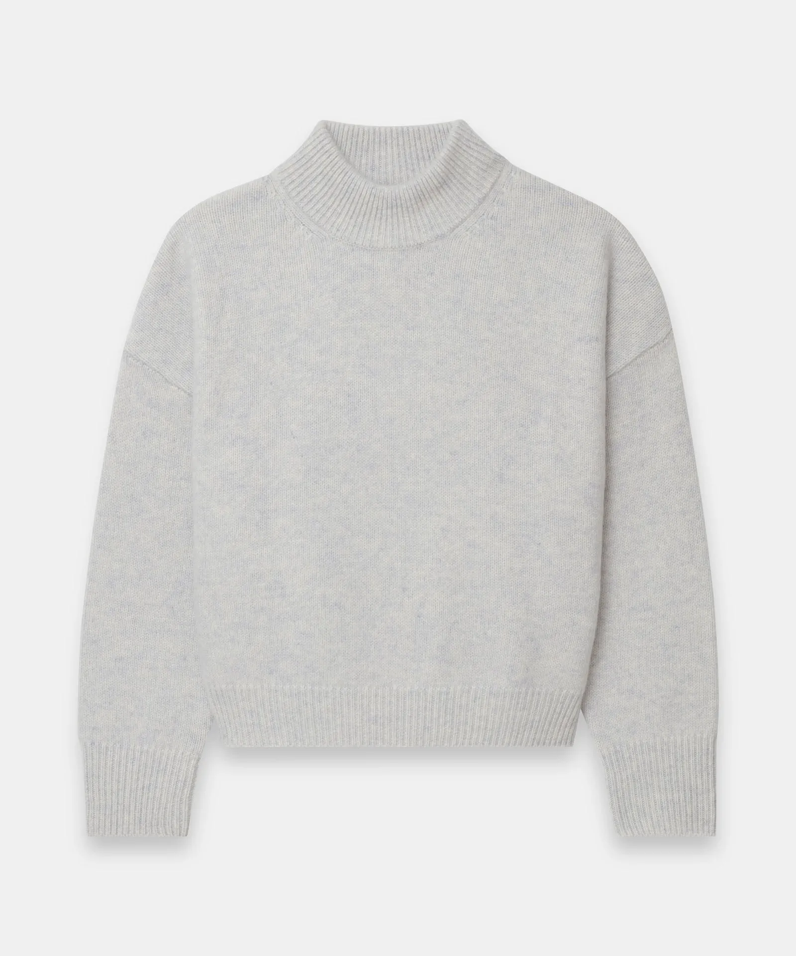 Super Luxe Cashmere Mockneck Sweater