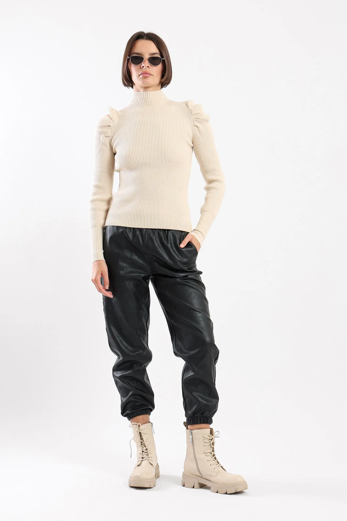 THE BASIC KNIT - BEIGE